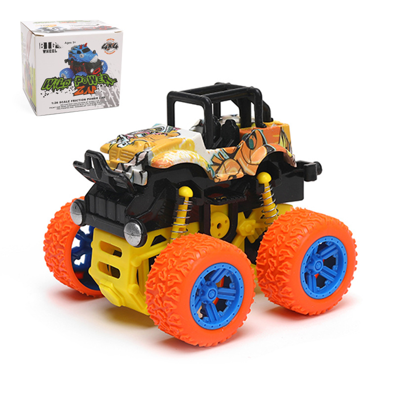 🌟Christmas Hot Sales New Dated Gifts For Kids🎁 Inertial Four-Wheel Drive Off-Road Vehicle🚘