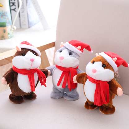🌟New Arrival Christmas Talking Hamster🐹🌟Repeat Anything It Hears🔥50% OFF NOW🔥