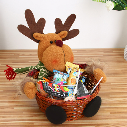 🌟Christmas Hot Sales🌟2020 Dated New Christmas Candy Storage Basket Decoration